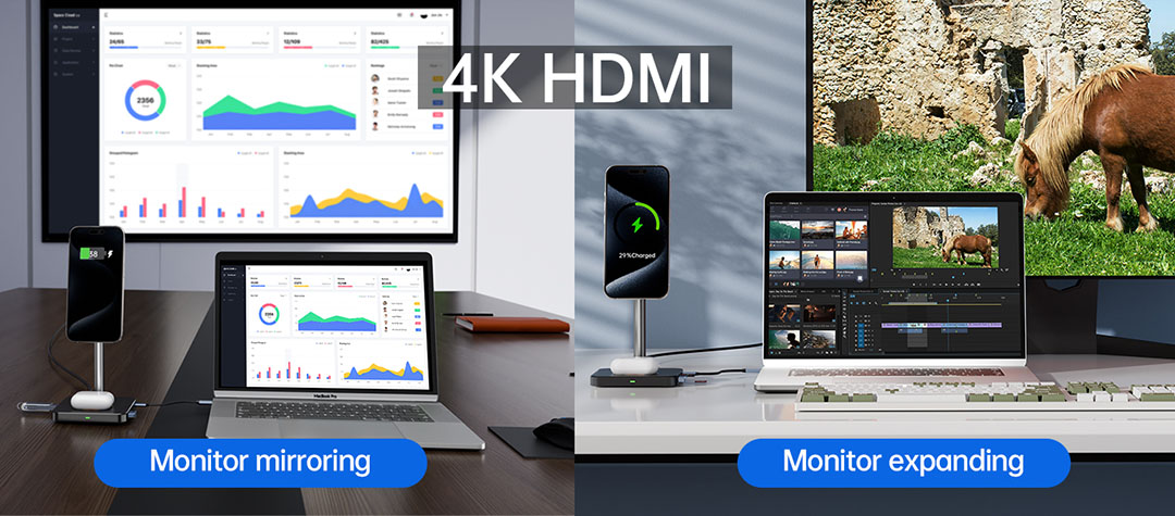 MG100B magnetic stand hub