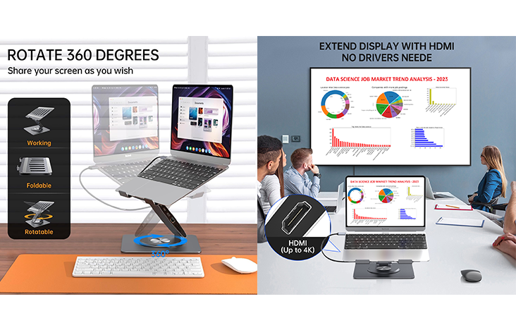 thunderbolt docking station stand