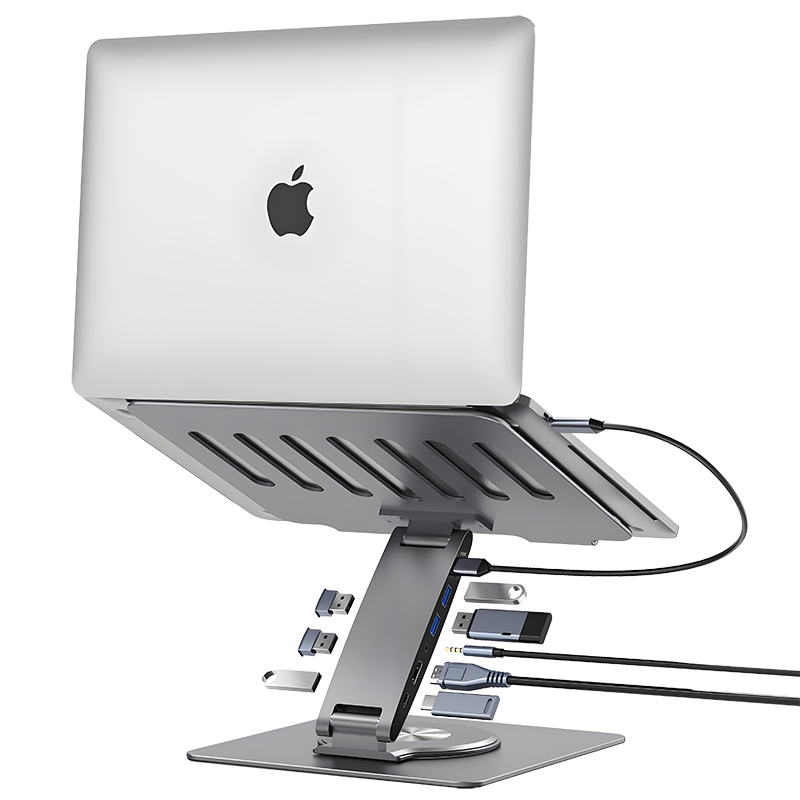 PCR100C laptop hub stand