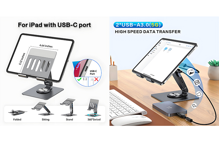 tablet hub stand