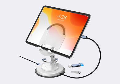 PR200B Tablet Stand USB C HUB